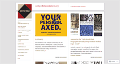 Desktop Screenshot of antipodefoundation.org